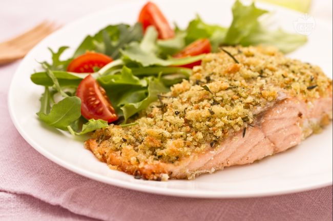 pa surgelati ricetta salmone croccante